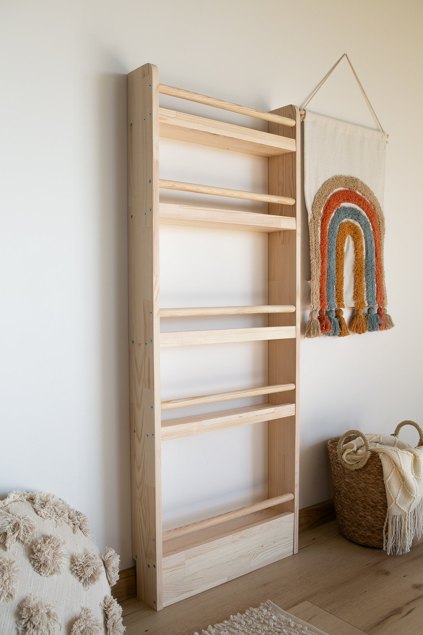 Montessori Bücherregal L