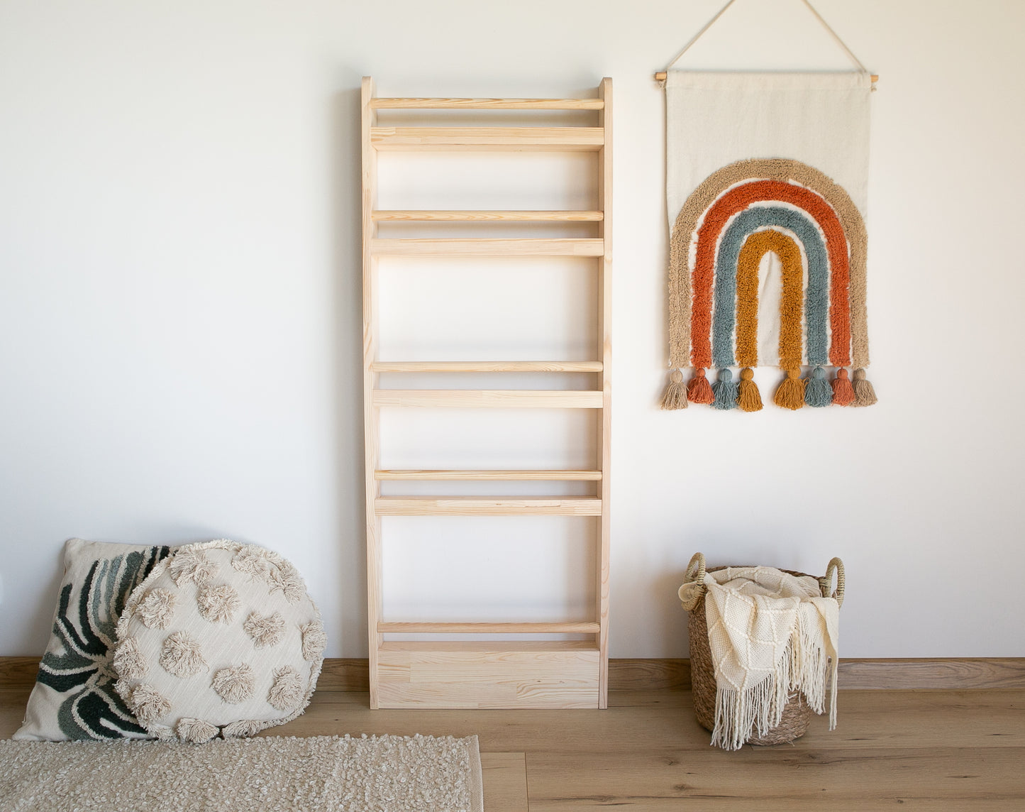 Montessori Bücherregal L