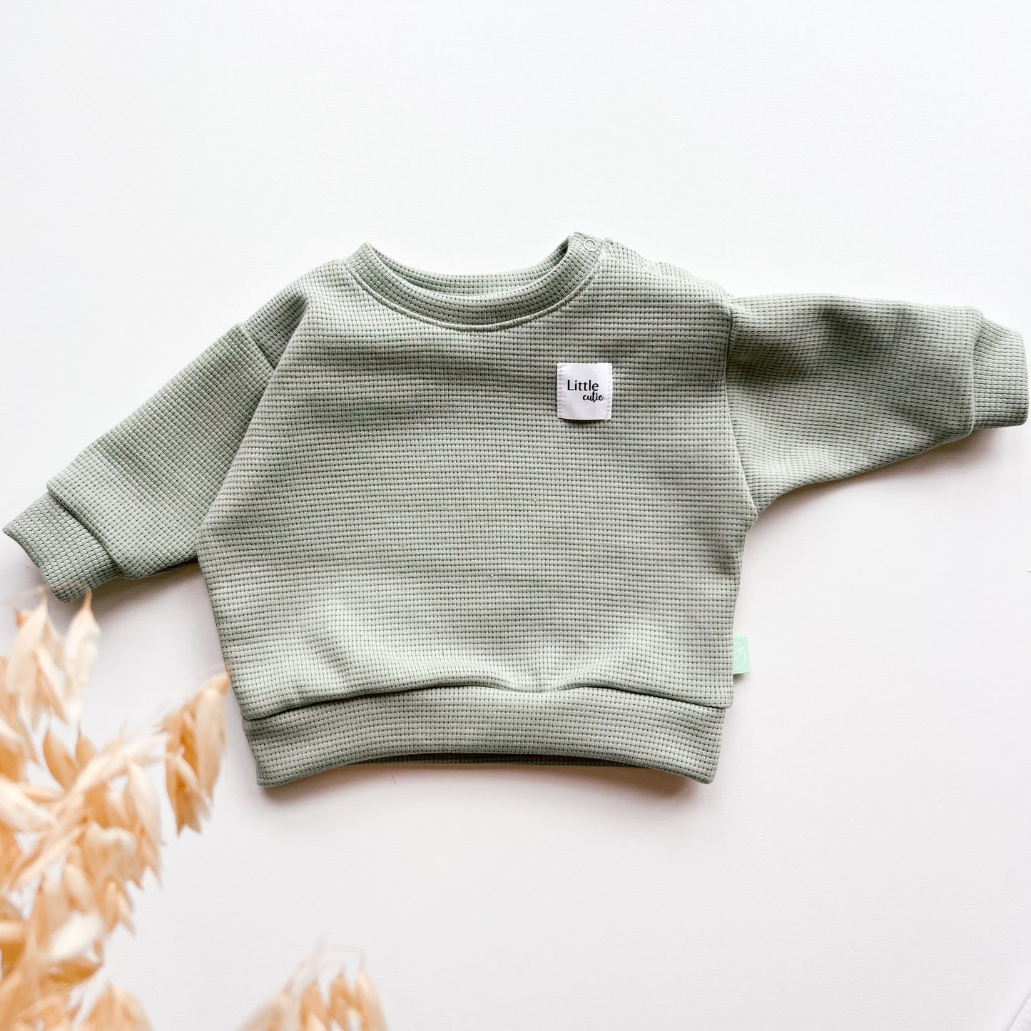 Pullover Lounge fĂĽr Baby und Kind in Mint