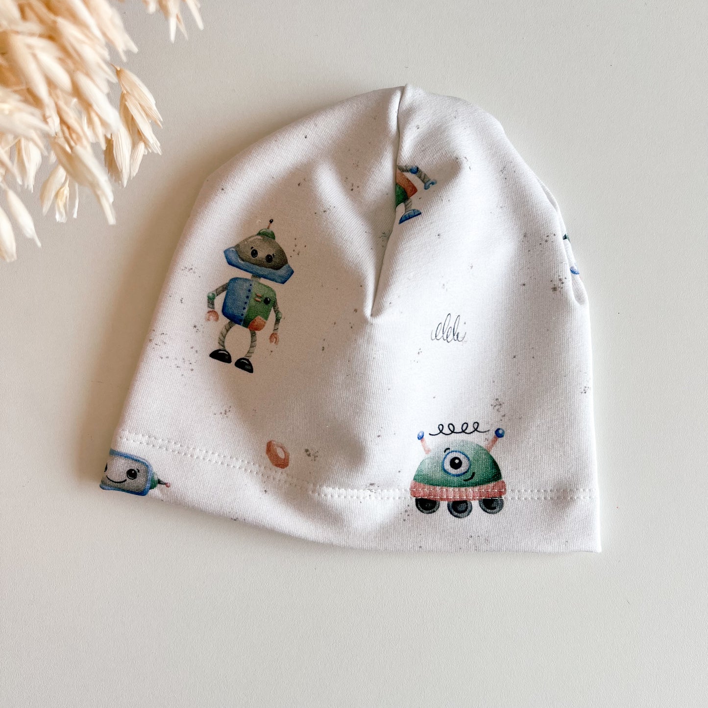 Beanie für Baby und Kind, Roboter