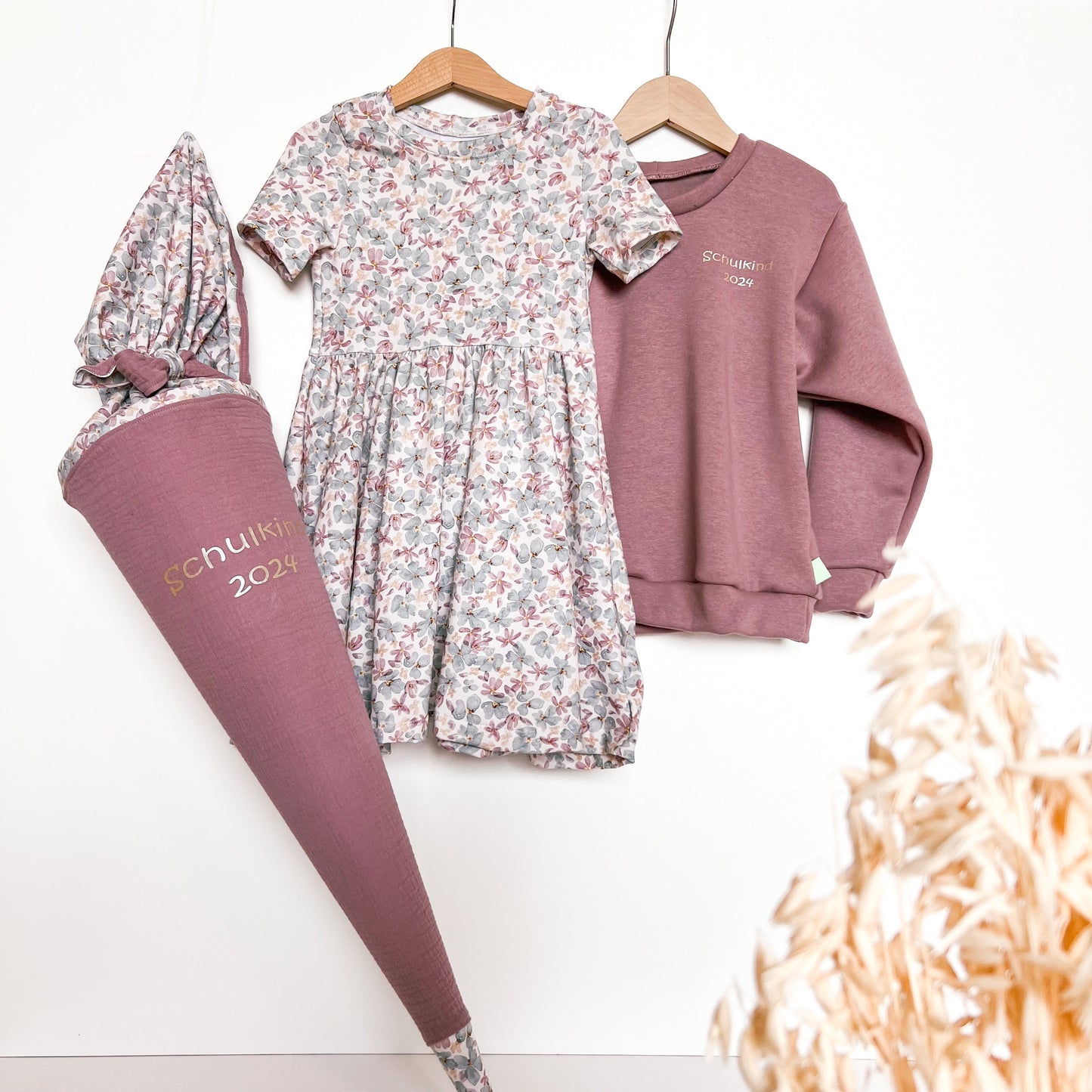 Set Schulanfang Blumen