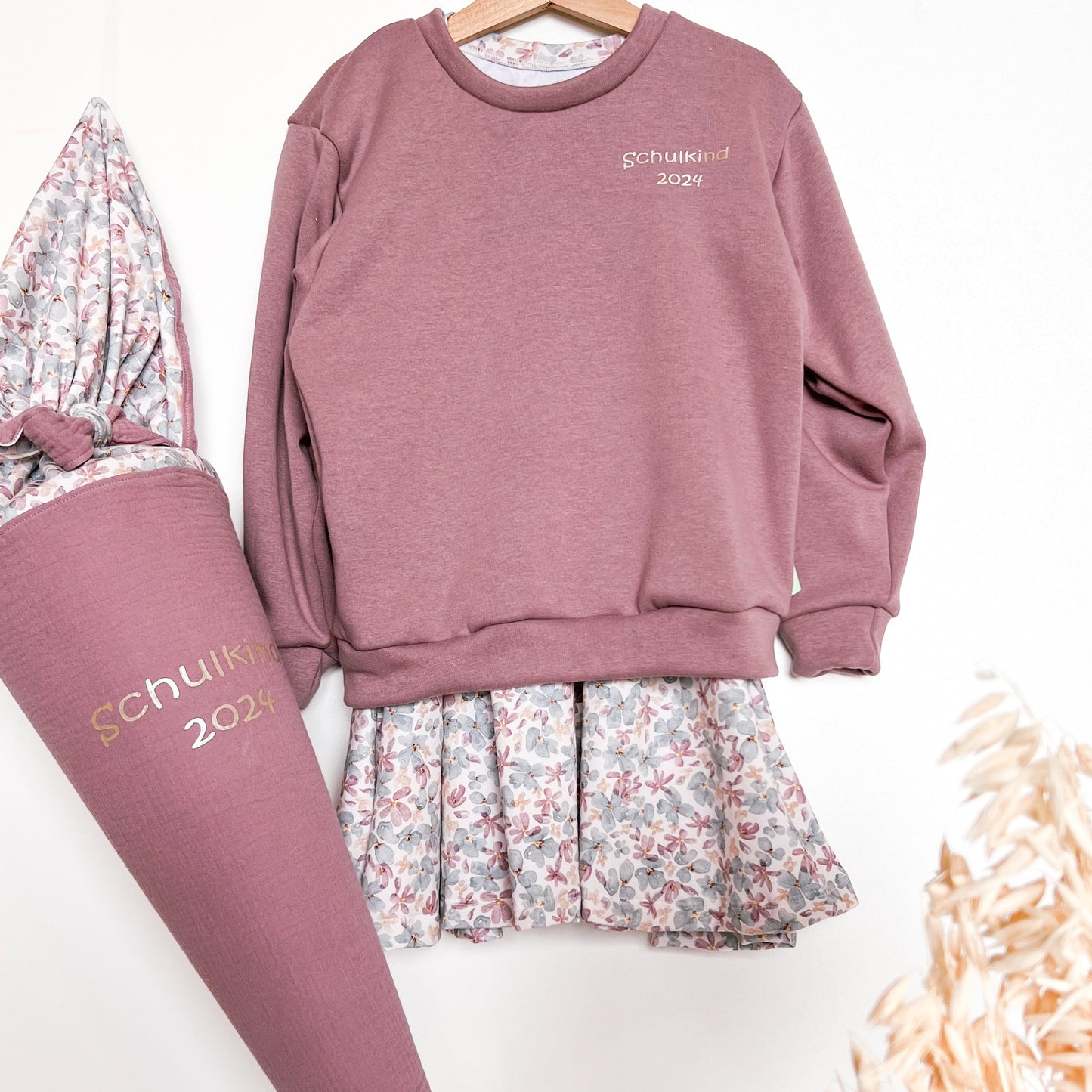 Set Schulanfang Blumen