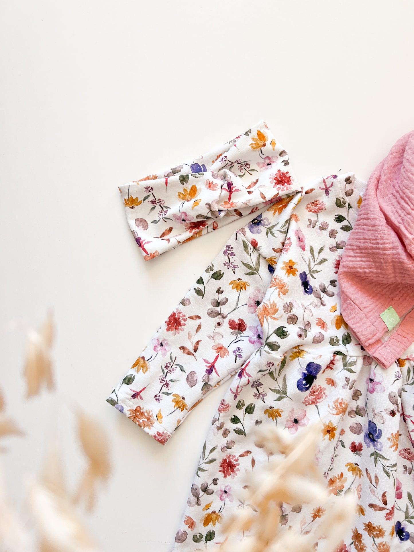 Oversize Kleid für Mädchen - Floral