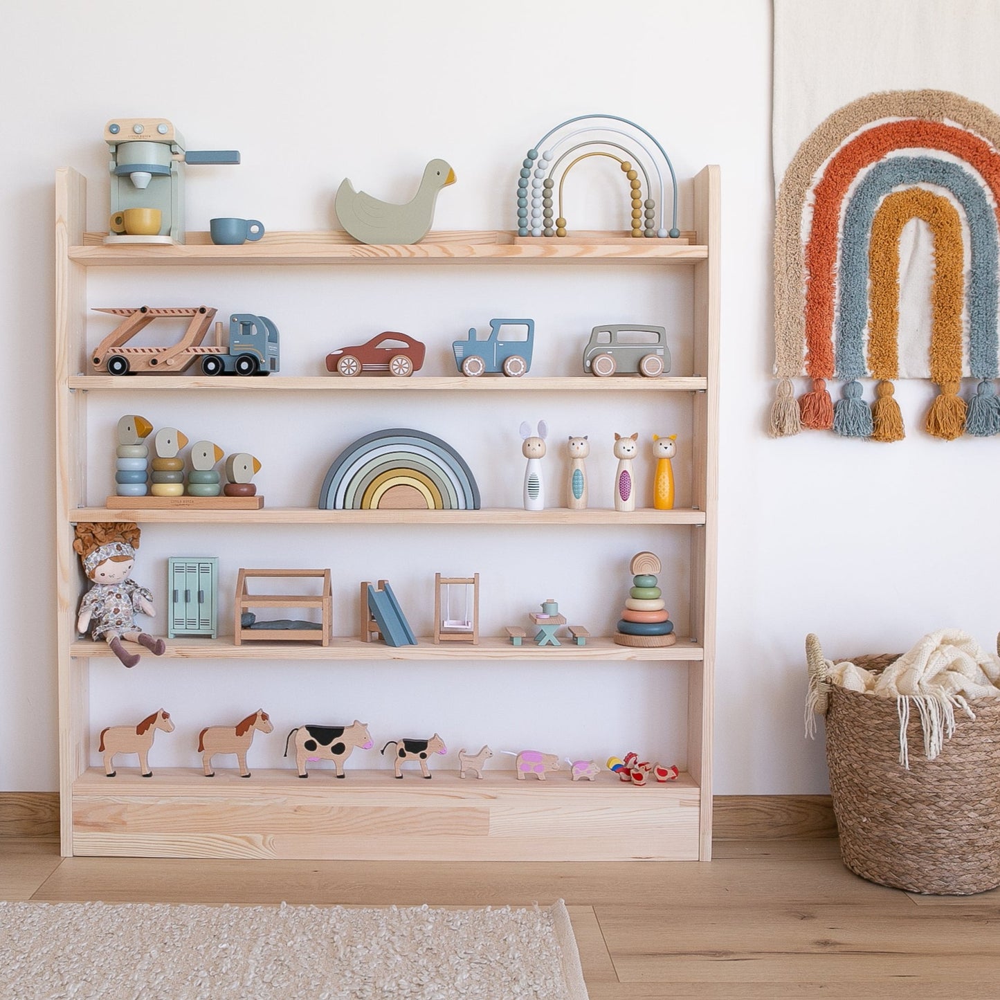 Montessori Spielzeugregal M