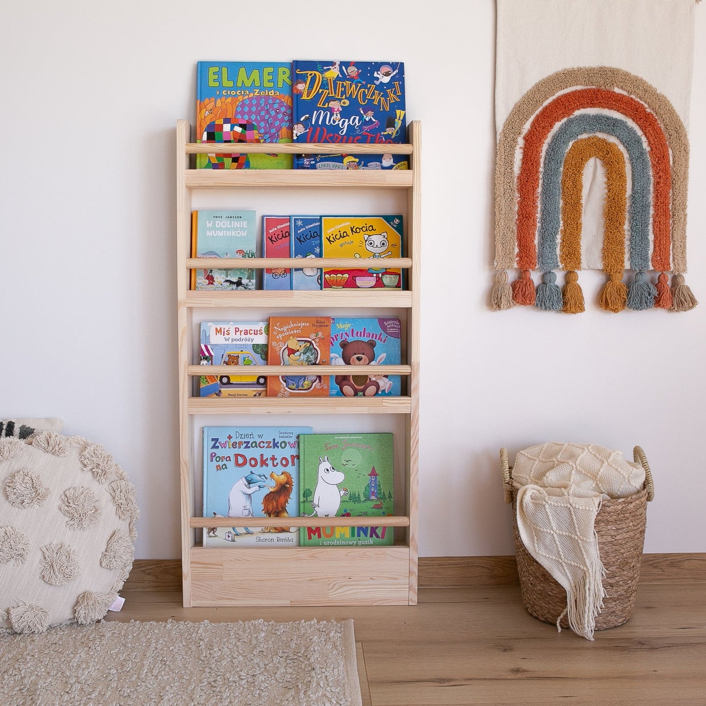 Montessori Bücherregal S