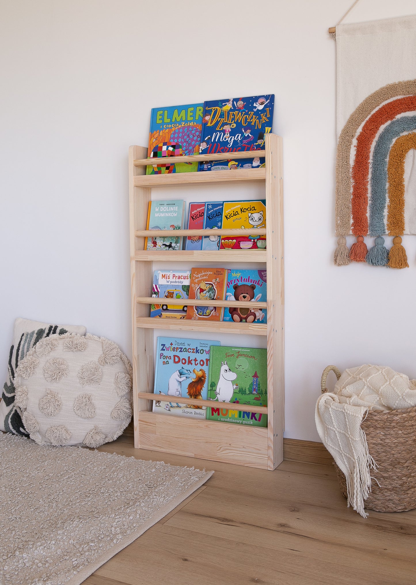 Montessori Bücherregal S