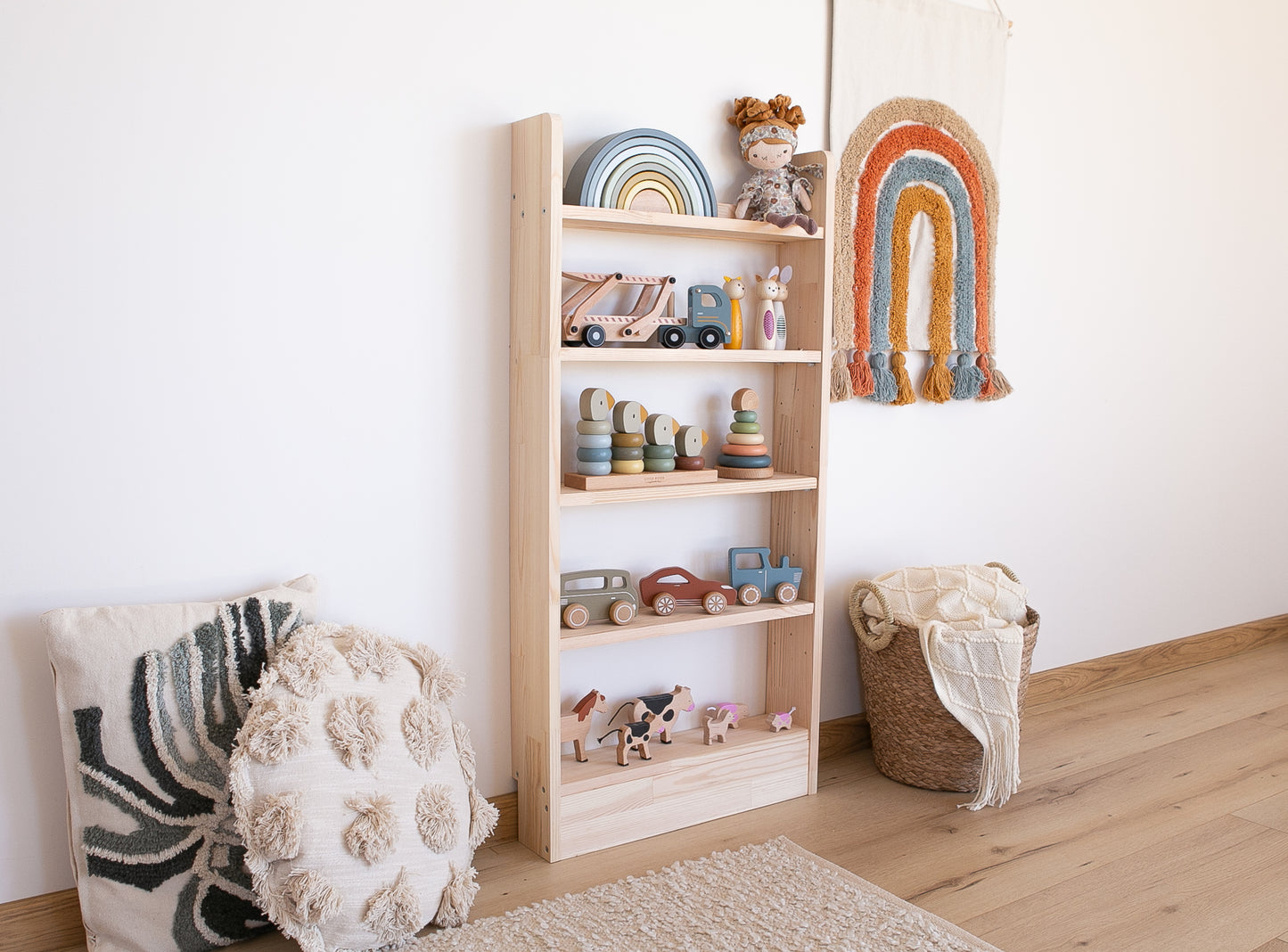 Montessori Spielzeugregal S