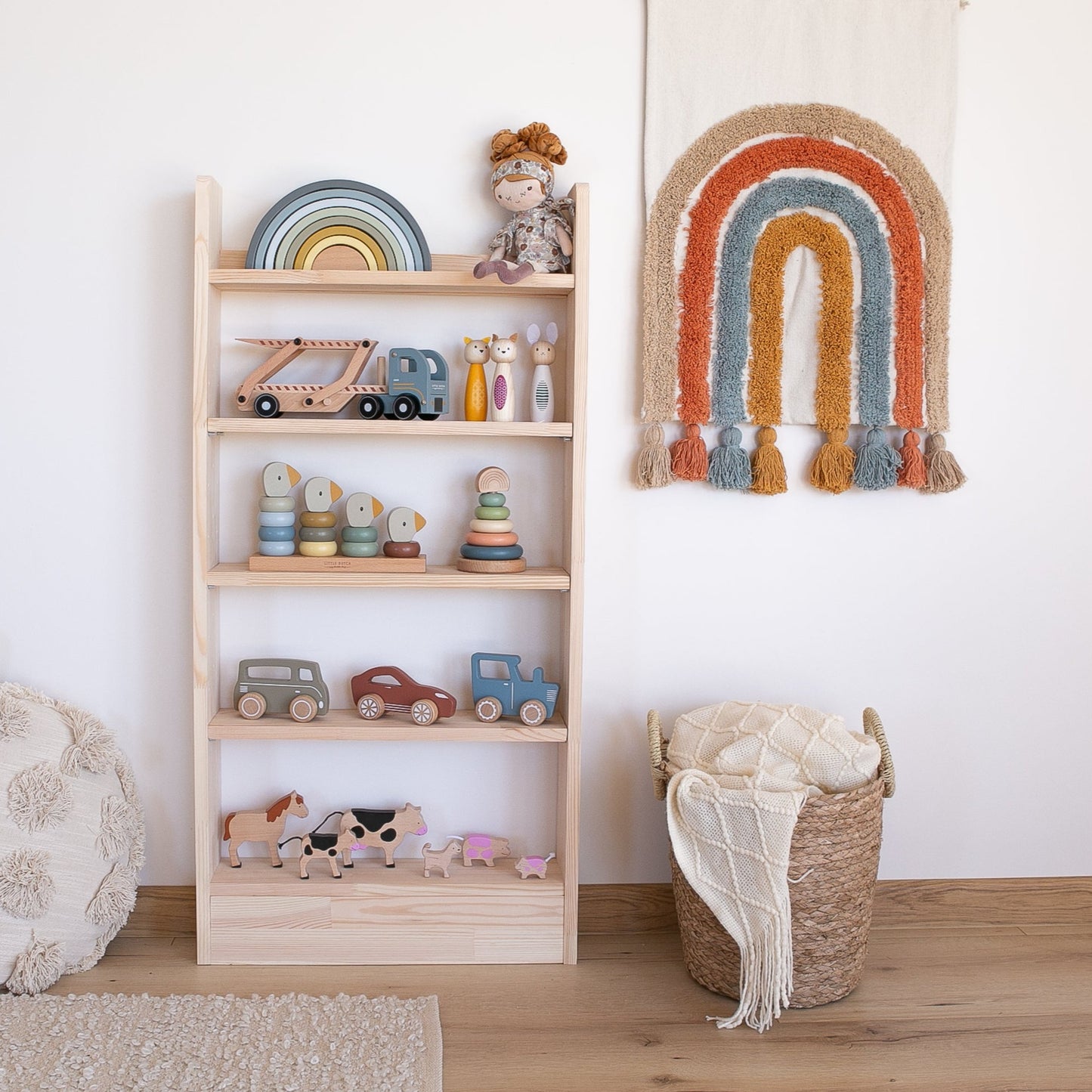 Montessori Spielzeugregal S