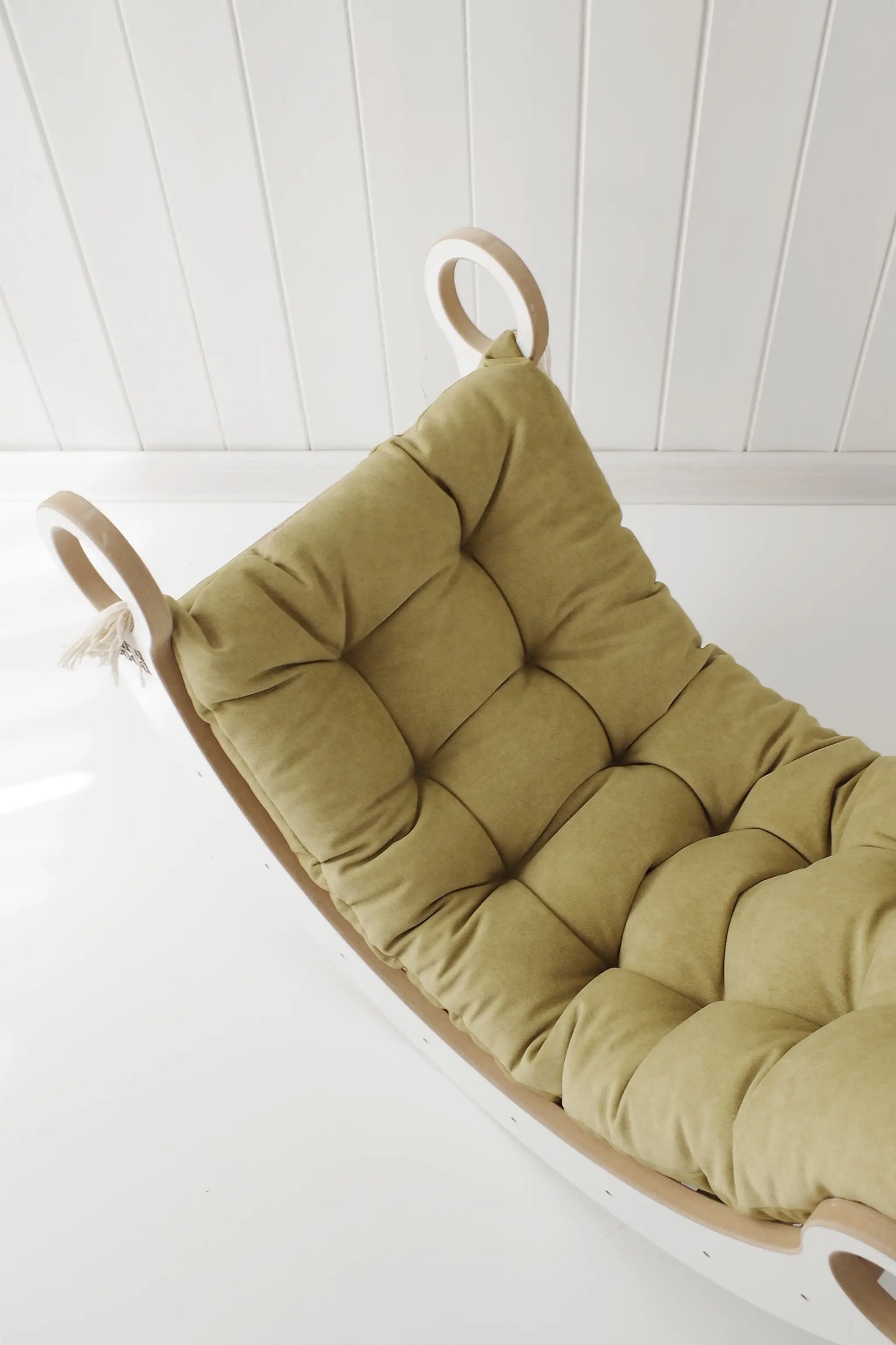 Wippkissen M - olive | 105x40 cm