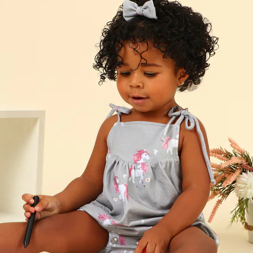 Pop Romper - Strampler, Einhorn