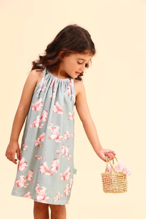 Kleid mädchen Isis, Eichhörnchen