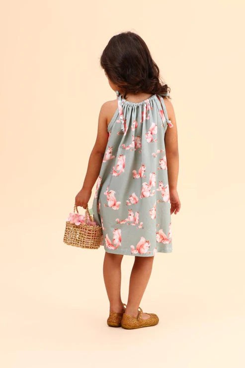 Kleid mädchen Isis, Eichhörnchen