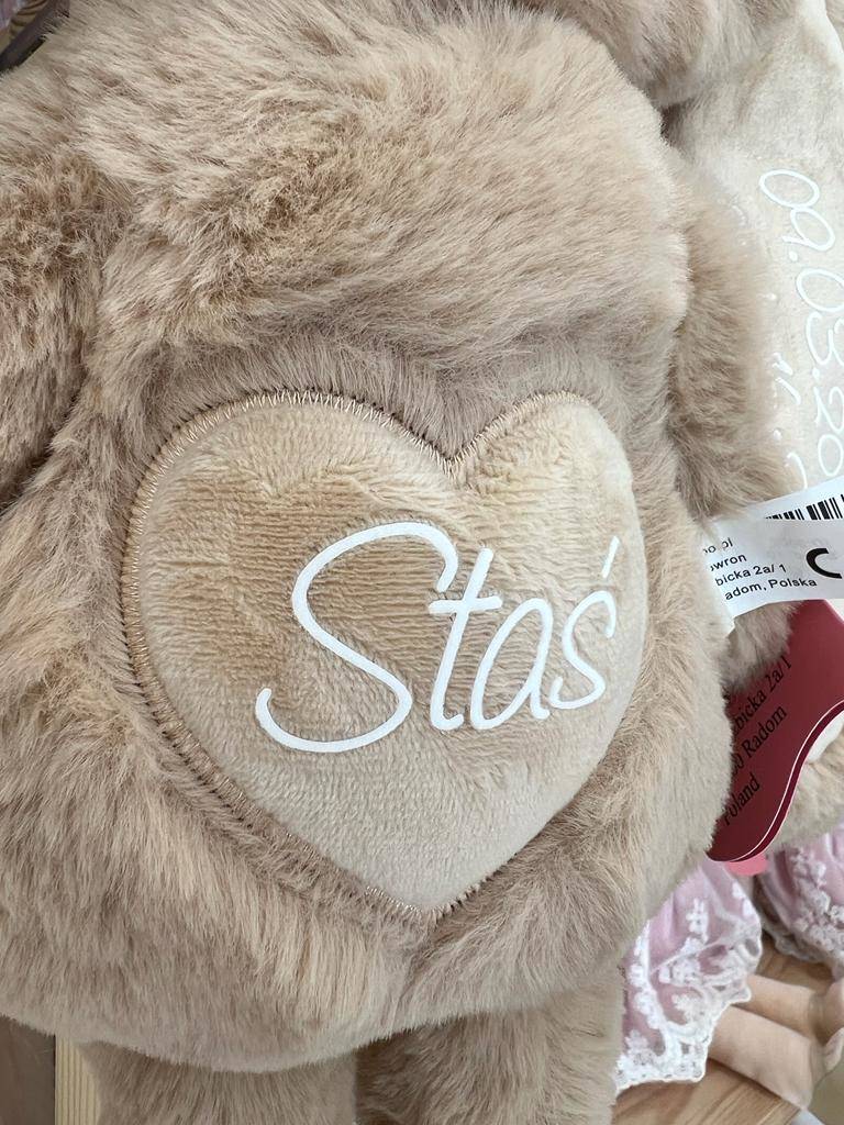Personalisierter Metoo Teddybär-Hase in Beige