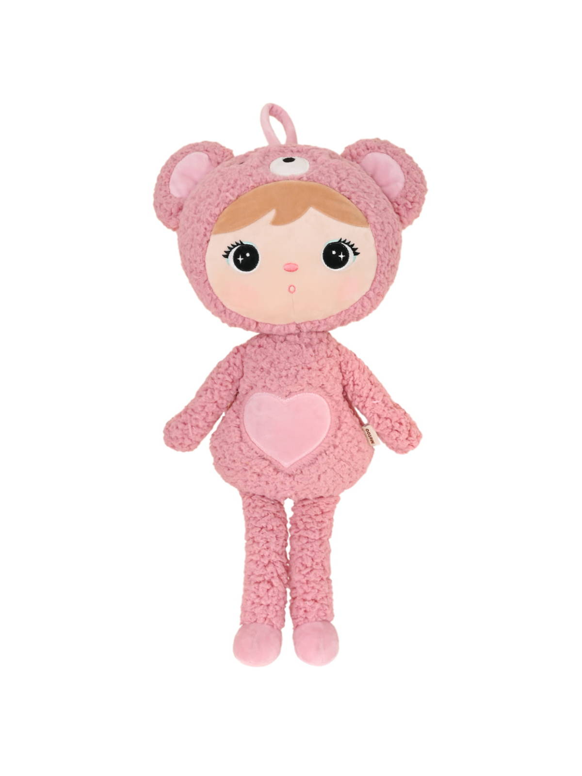 Personalisierter Metoo Teddybär in Rosa, 50 cm