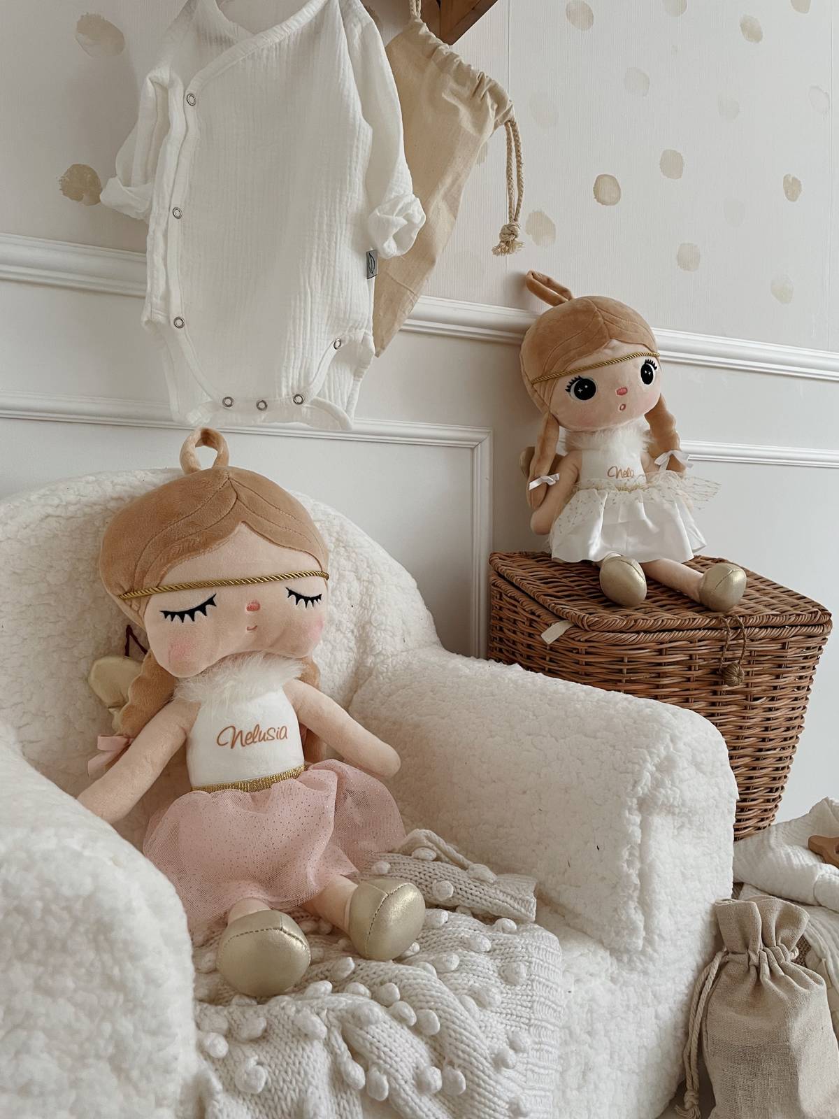 Metoo Doll Pink Angel 48 cm - Customizable