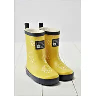 Gummistiefel mit wechselnden Farben, gelb