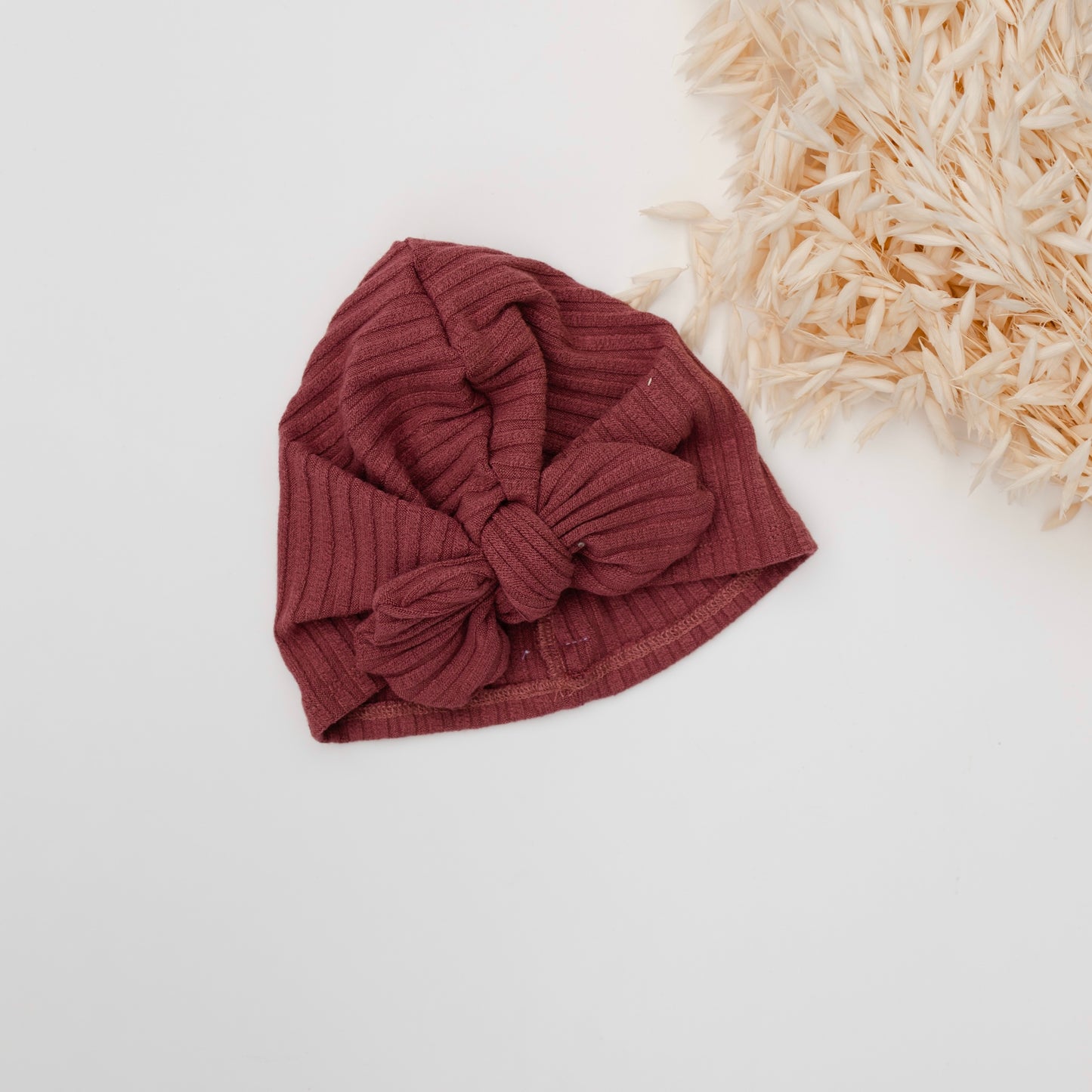 Turban, dunkelrosa