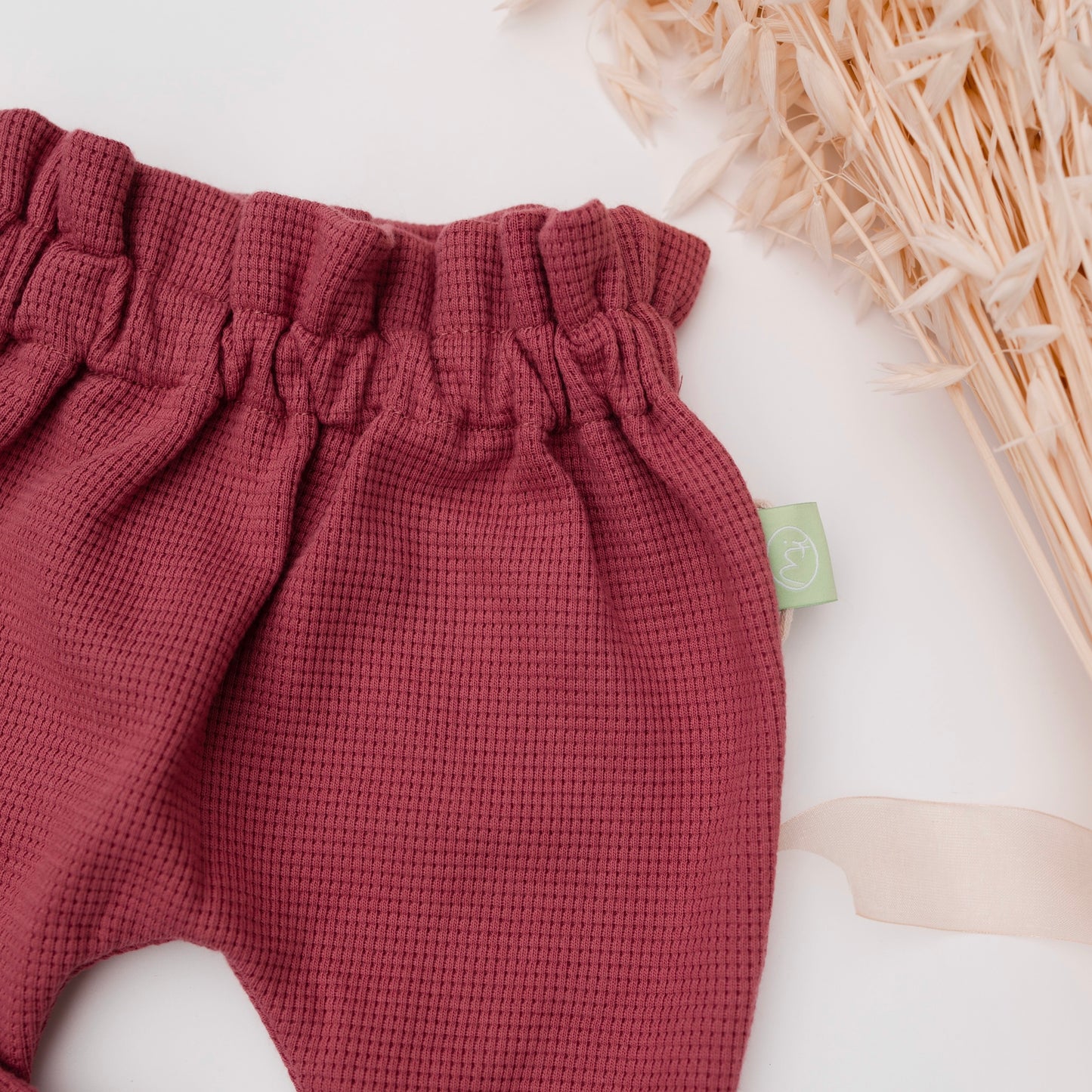 Paperbag Hose - Himbeere