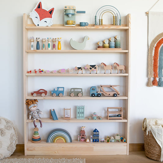 Montessori Spielzeugregal XXL