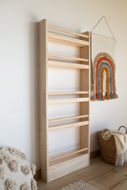 Montessori Bücherregal L