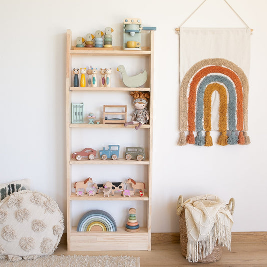 Montessori Spielzeugregal L
