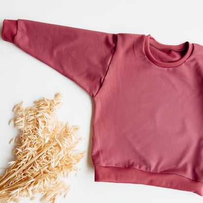 Pullover Lounge, Himbeere