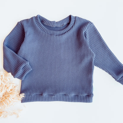 Pullover Lounge, Blau