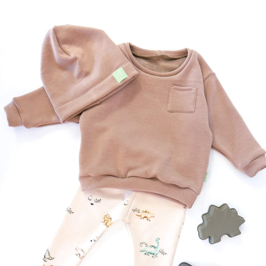Pullover Lounge, Beige