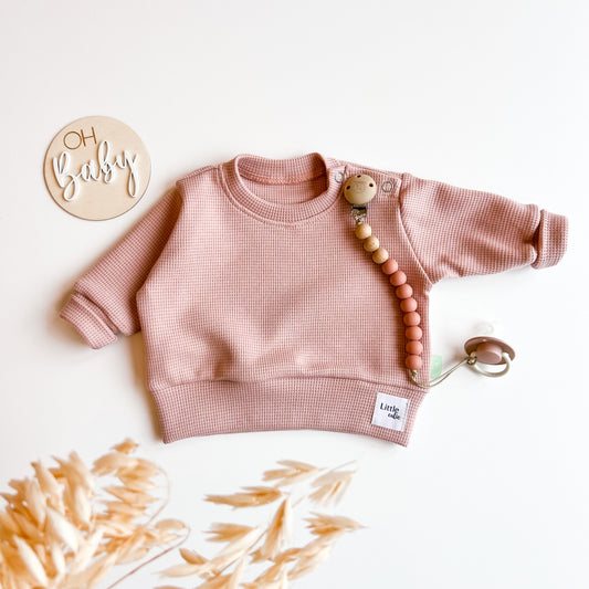 Pullover Lounge für Baby und Kind, Nude