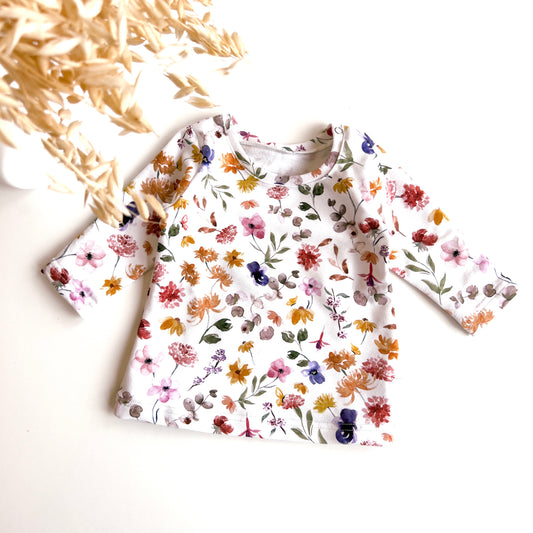 Long sleeve shirt / Floral