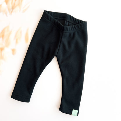 Leggings für Baby und Kinder, schwarz