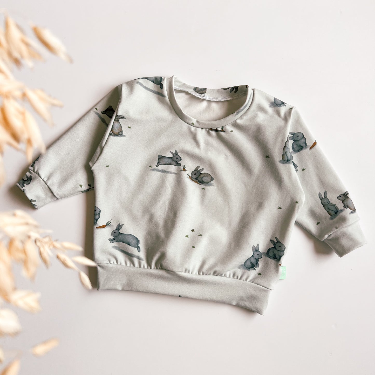 Oversize Pullover für Kinder - Hasen