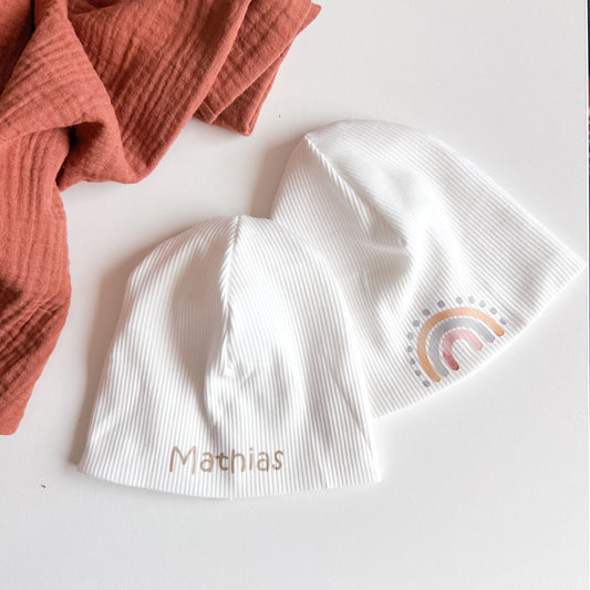 Mütze für Baby und Kind, Regenbogen