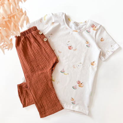 T-Shirt für Baby und Kind, Obst