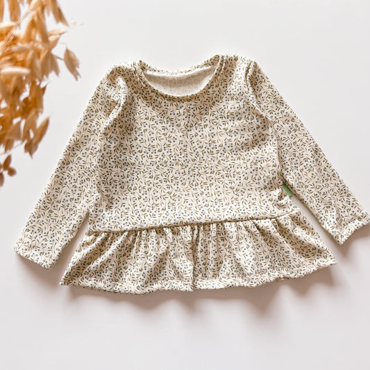 Langarmshirt für Baby und Kinder, Blaubeere