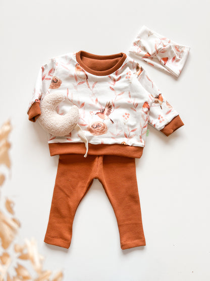 Set aus Wendepulli und Leggings für Baby & Kind