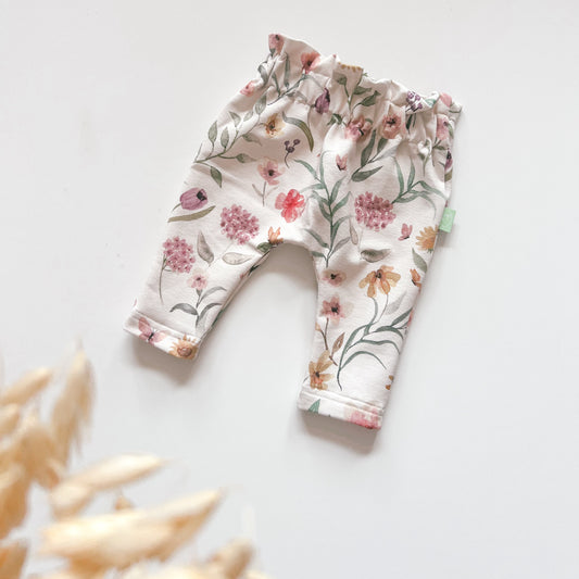 Paperbag trousers - cognac