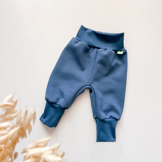 Pumphose, Mitwachshose in Jeansblau