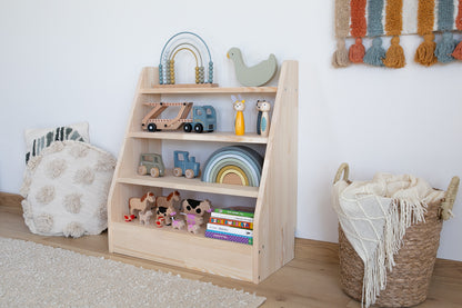 Montessori Spielzeug- & Bücherschrank