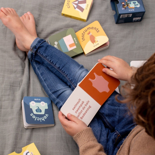 Kleine Bibliothek - Kleidung, Obst, Fahrzeuge, Instrumente