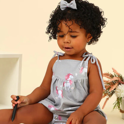 Pop Romper - Strampler, Einhorn