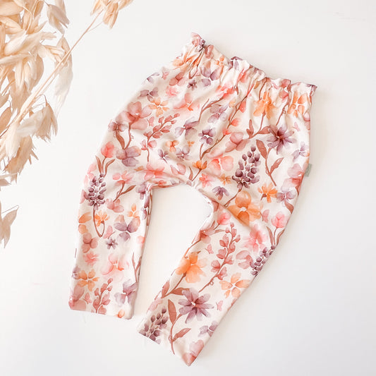 Paperbag pants - camel