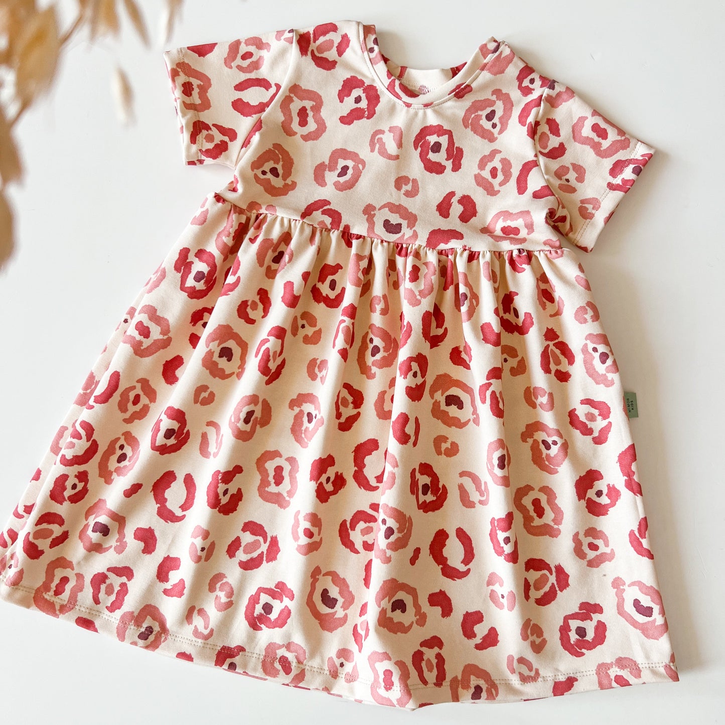 Kleid Mimi für Mädchen, Blumen Leo