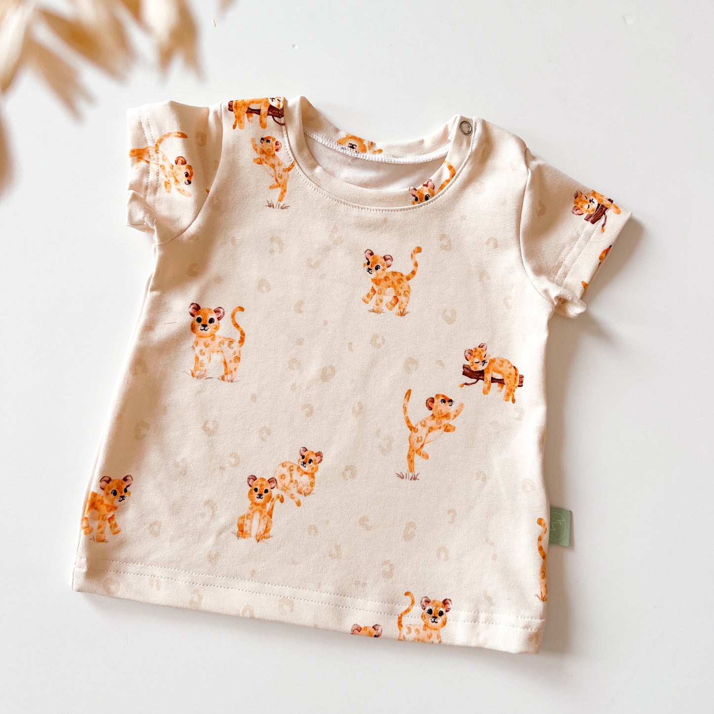 T-Shirt für Baby und Kind, Leopard