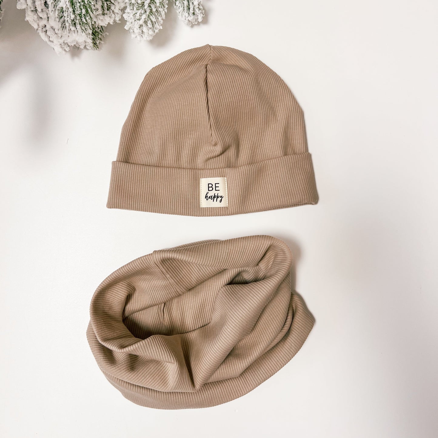 Hipster Beanie in Beige