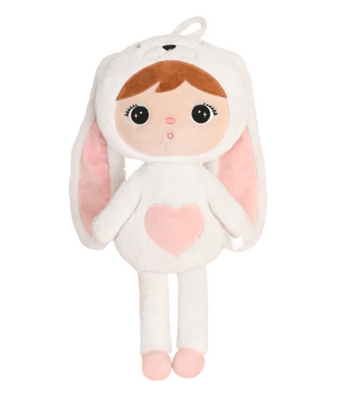 Personalisierter Metoo Teddybär-Hase in Weiẞ 50 cm