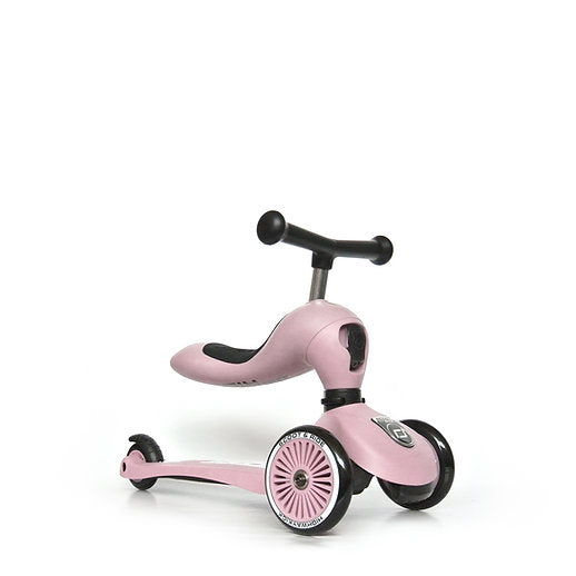 Scoot and Ride Kinderfahrzeug Lauflernhilfe Highwaykick 1, rose