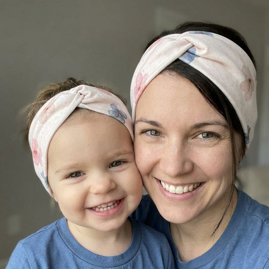 Stirnband, Blumen Aquarell