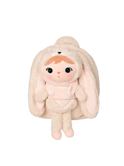 Personalisierter Metoo-Rucksack mit Puppe | Beige Hase