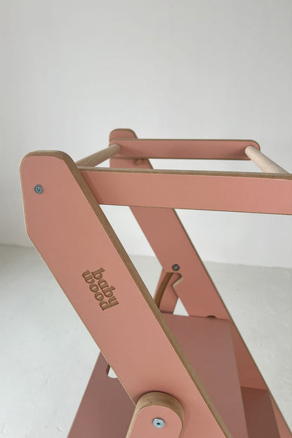 Lernturm / Küchenhelfer faltbar, rosa